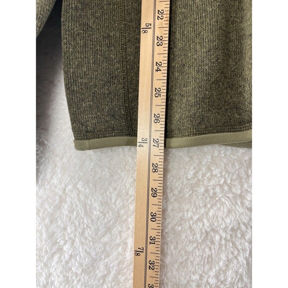 Patagonia Men's Small Better Sweater 1/4 Zip Pullover 25523 Green Gorpcore - Picture 7 of 9